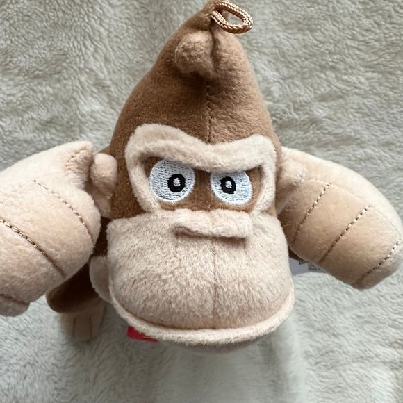 Super Mario Donkey Kong Plush Toy 10” DK Gorilla Monkey Jungle Stuffed Animal - Picture 2 of 5